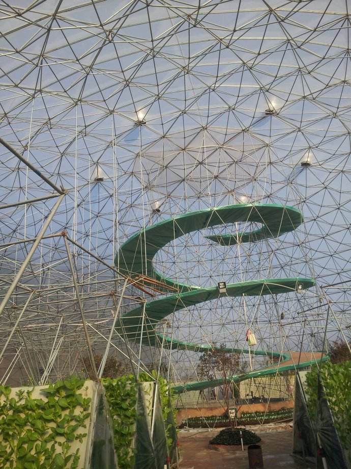 球形娱乐大棚建设